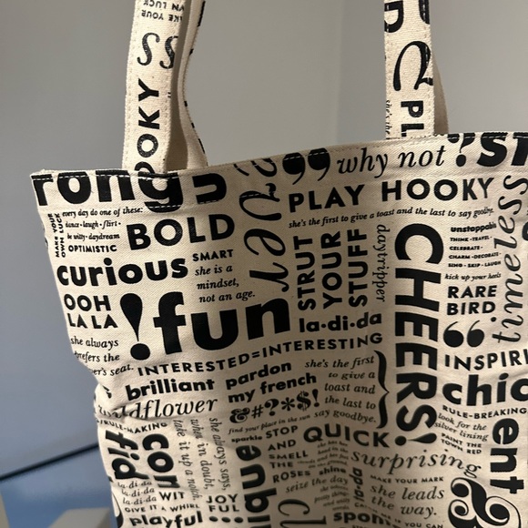kate spade Handbags - NWT Kate Spade ♠️ What Do You Say Canvas Book Tote